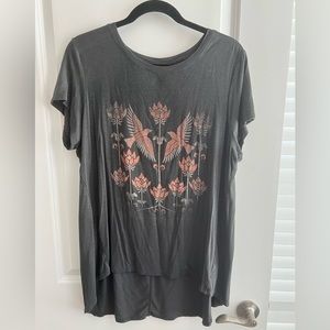 American Eagle slub tee
